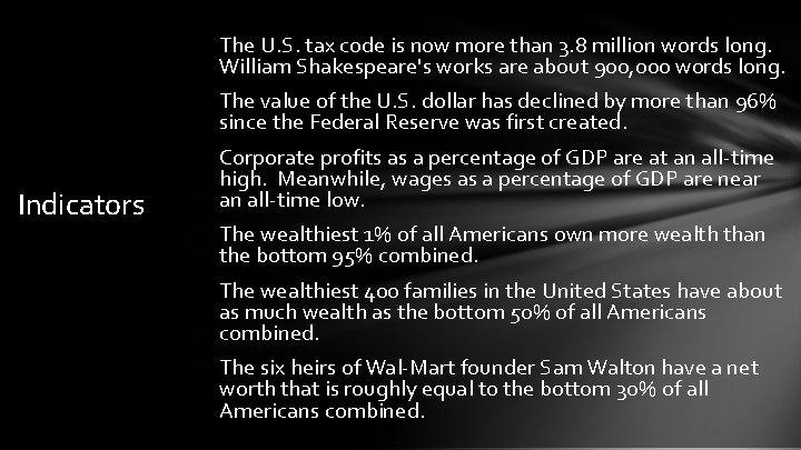 The U. S. tax code is now more than 3. 8 million words long.