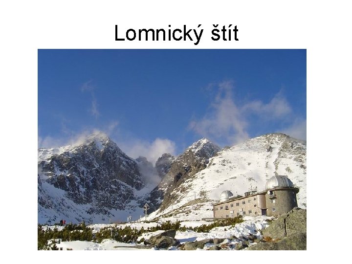 Lomnický štít 