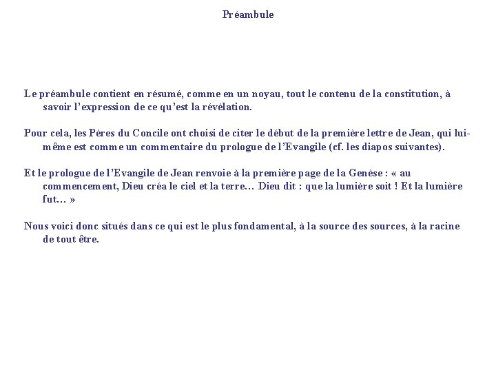 DEI VERBUM Texte commentaires et citations bibliques DEI