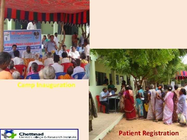 Camp Inauguration Patient Registration 