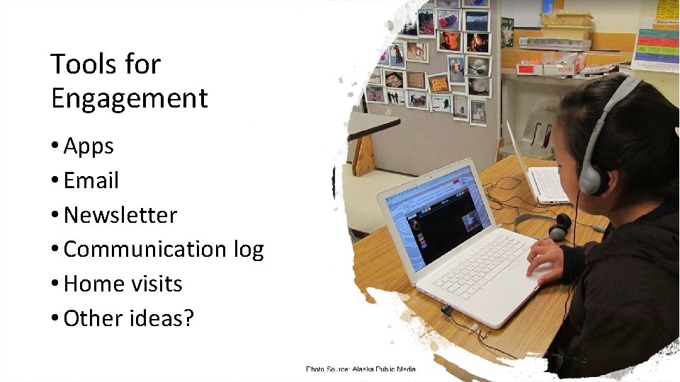 Tools for Engagement • Apps • Email • Newsletter • Communication log • Home