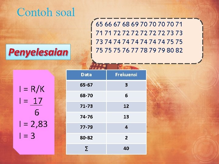 Contoh soal 65 66 67 68 69 70 70 71 71 71 72 72 Contoh soal 65 66 67 68 69 70 70 71 71 71 72 72