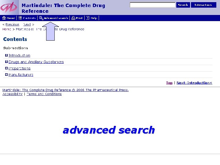 advanced search 