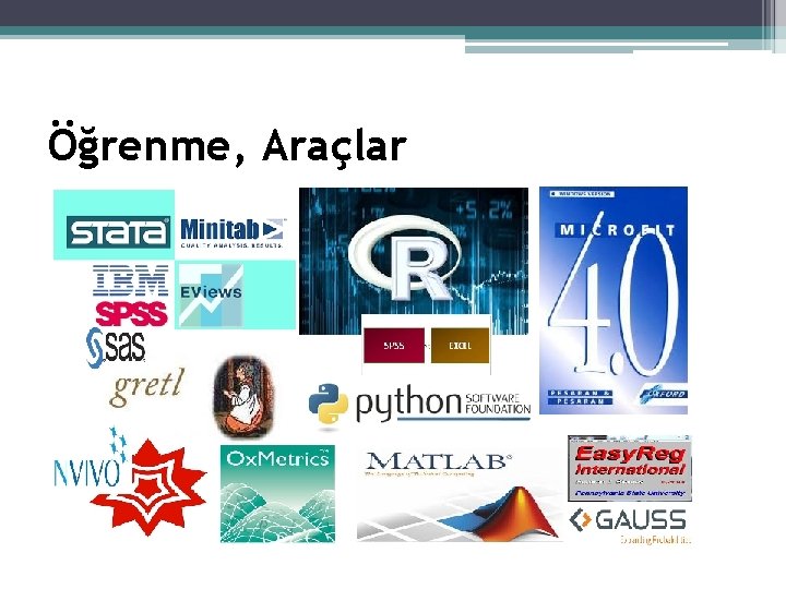 Öğrenme, Araçlar 