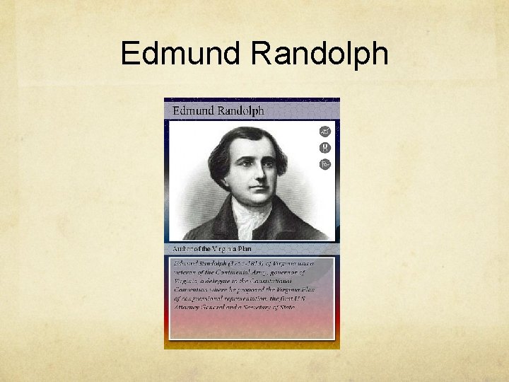 Edmund Randolph 