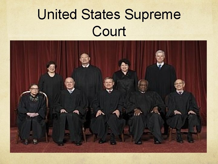 United States Supreme Court 