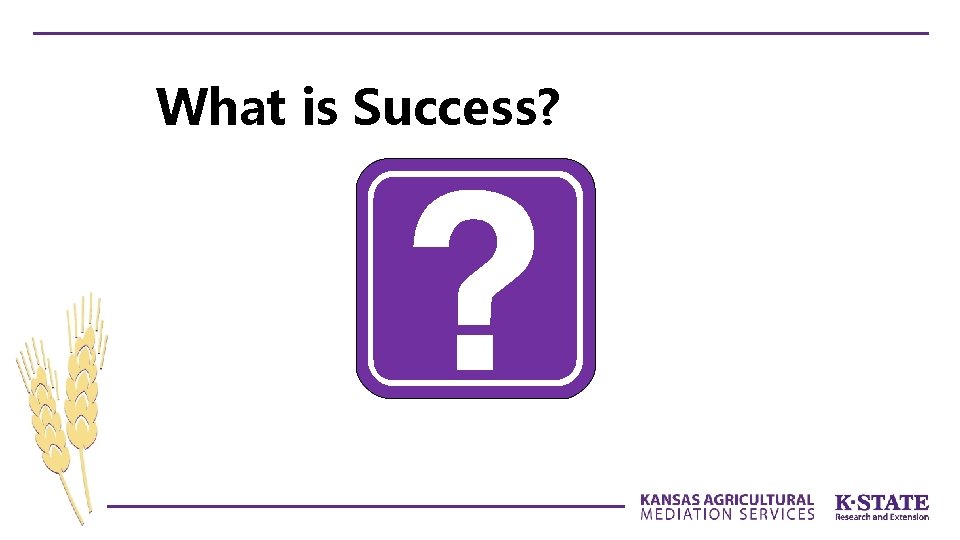 What is Success? 