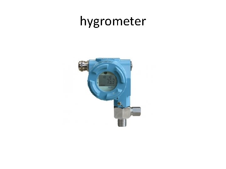 hygrometer 