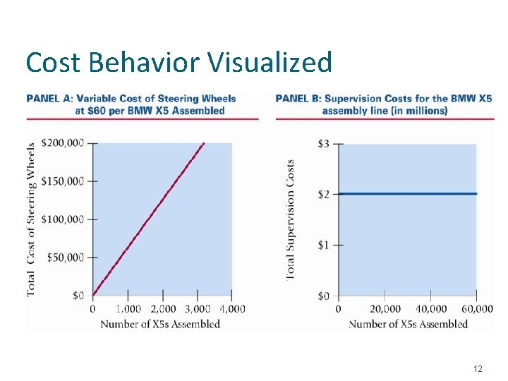 Cost Behavior Visualized 12 