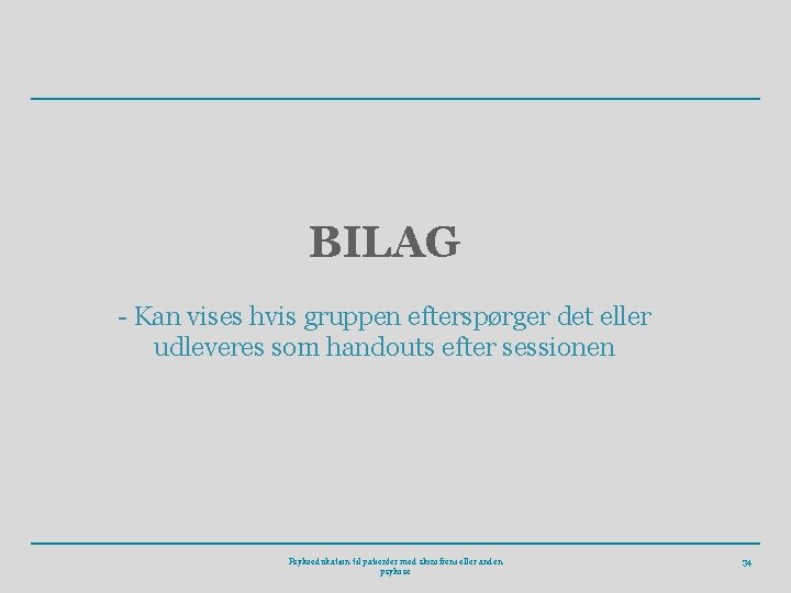 BILAG - Kan vises hvis gruppen efterspørger det eller udleveres som handouts efter sessionen