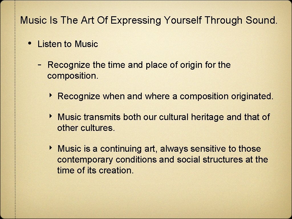 Music Is The Art Of Expressing Yourself Through Sound. • Listen to Music - Music Is The Art Of Expressing Yourself Through Sound. • Listen to Music -