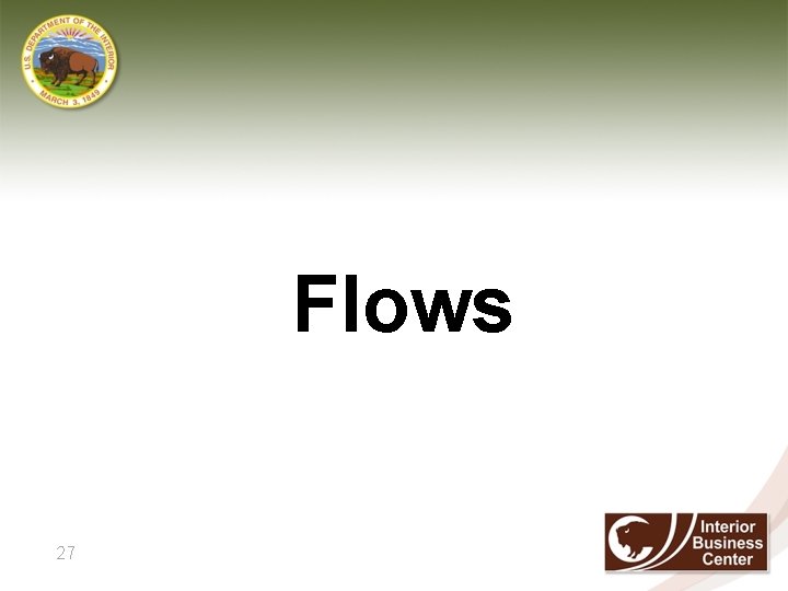 Flows 27 