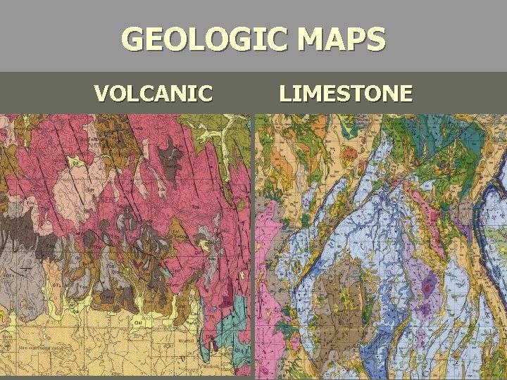 GEOLOGIC MAPS VOLCANIC LIMESTONE 