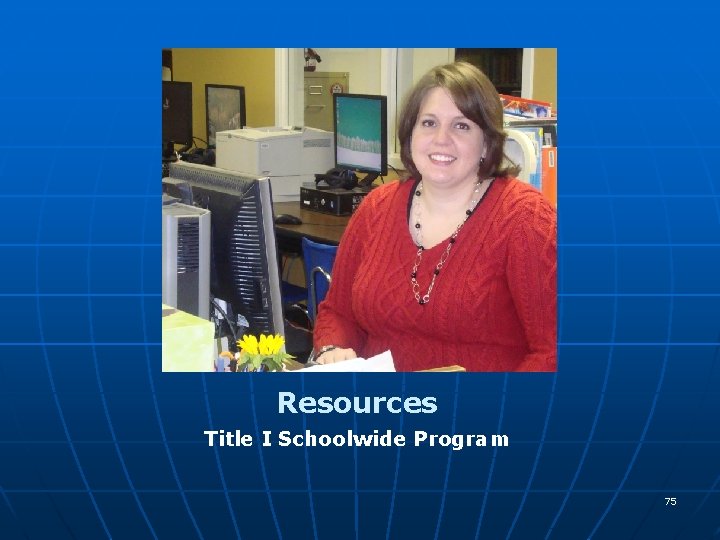 Resources Title I Schoolwide Program 75 
