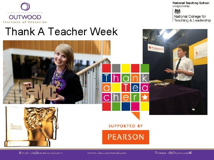 Thank A Teacher Week 