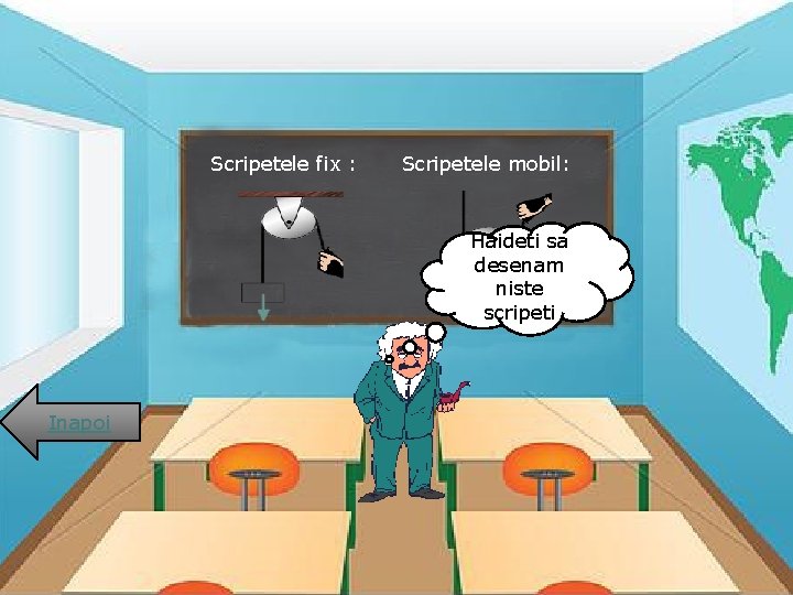Scripetele fix : Scripetele mobil: Haideti sa desenam niste scripeti Inapoi 