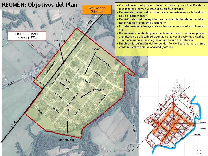 Resumen de Objetivos FF CC T 62 0 REUMÉN: Objetivos del Plan LIMITE URBANO