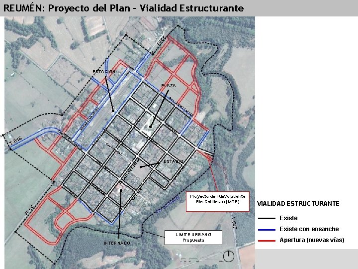 FF CC REUMÉN: Proyecto del Plan – Vialidad Estructurante ESTACION PLAZA O’ HI GG