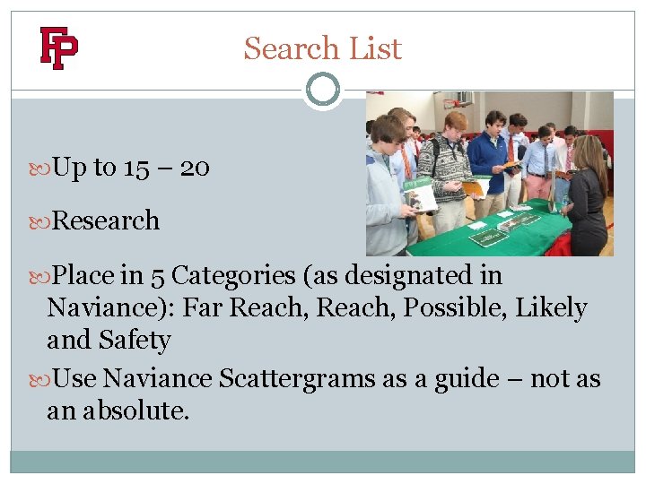 Search List Up to 15 – 20 Research Place in 5 Categories (as designated