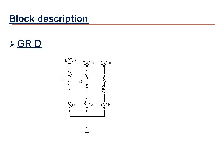 Block description Ø GRID 