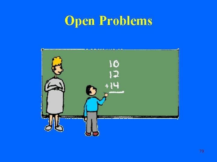 Open Problems 79 