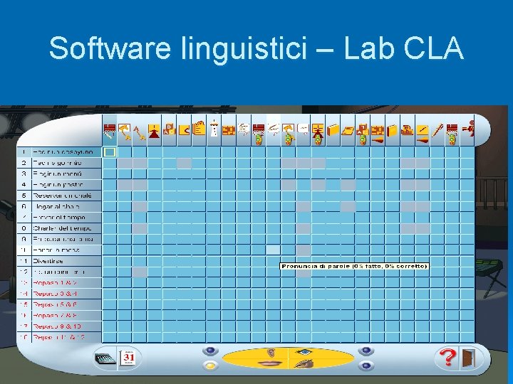 Software linguistici – Lab CLA 