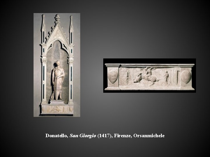 Donatello, San Giorgio (1417), Firenze, Orsanmichele 