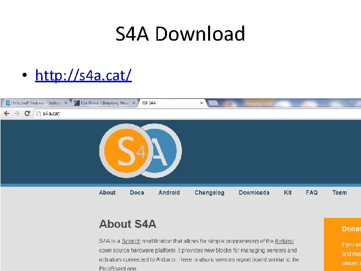 S 4 A Download • http: //s 4 a. cat/ 