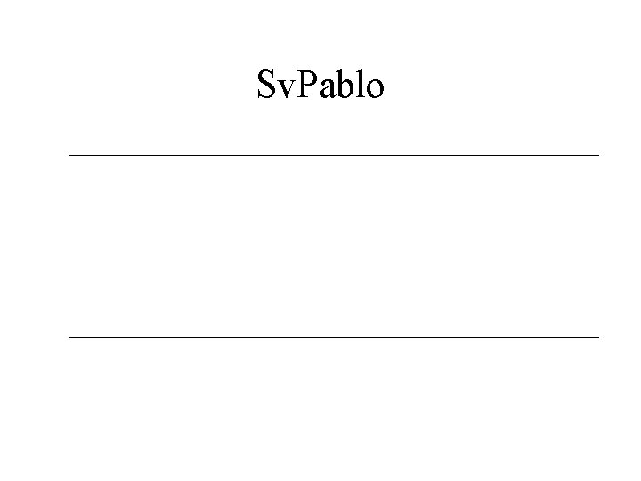 Sv. Pablo 