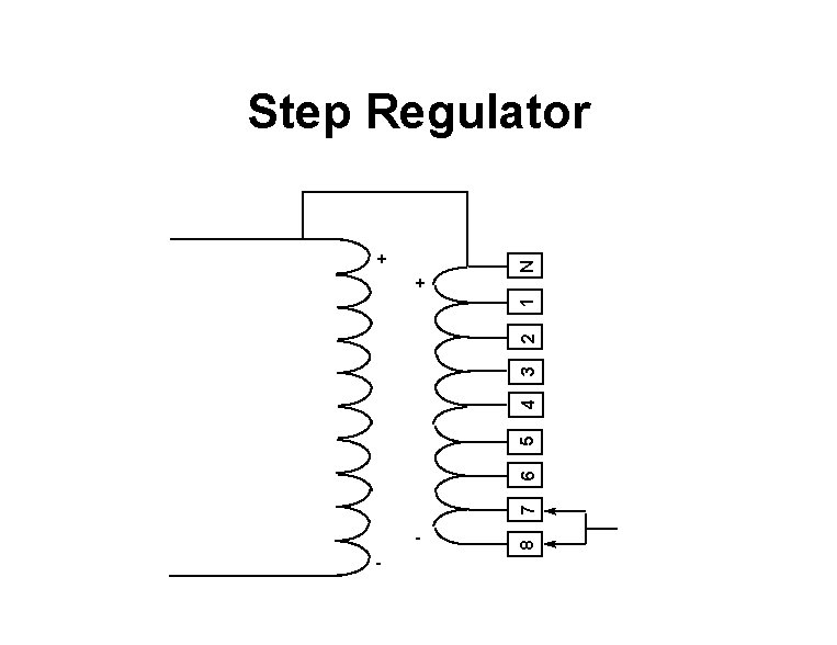 + - 8 7 6 5 4 3 2 1 + N Step Regulator