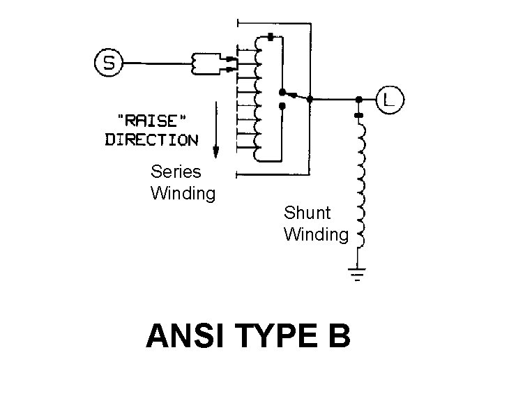 Series Winding Shunt Winding ANSI TYPE B 