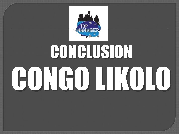 CONCLUSION CONGO LIKOLO 