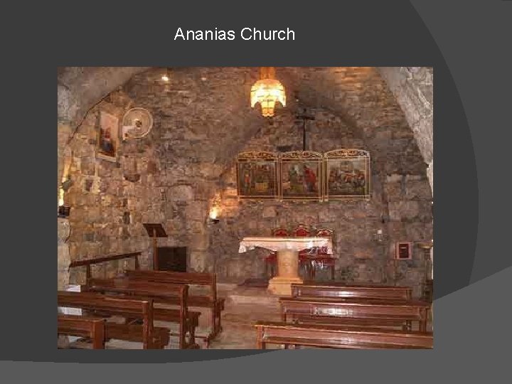 Ananias Church 