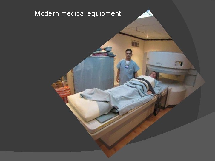 Modern medical equipment 