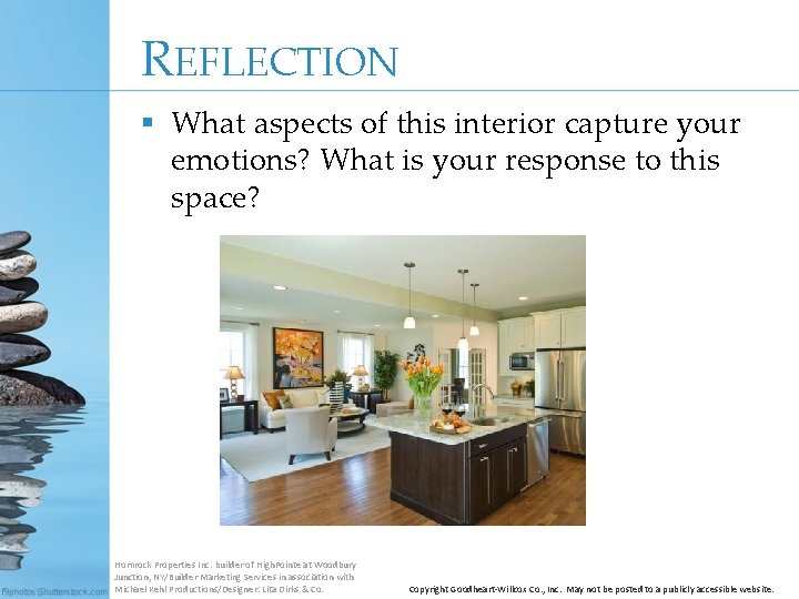 1 The Value of Interior Design Copyright GoodheartWillcox