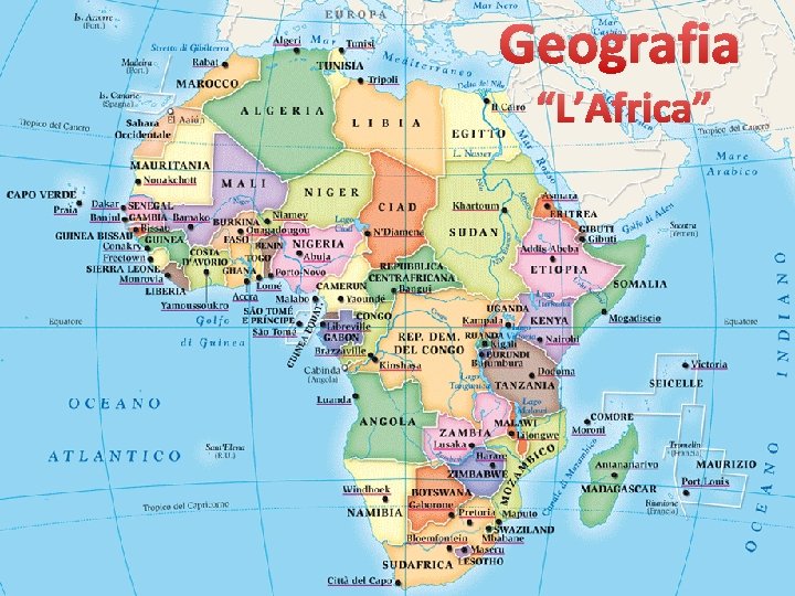 Geografia “L’Africa” 