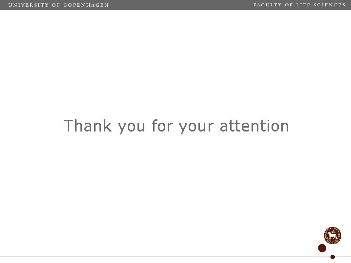 Thank you for your attention 