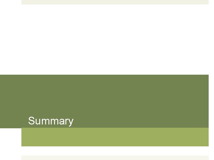 Summary 
