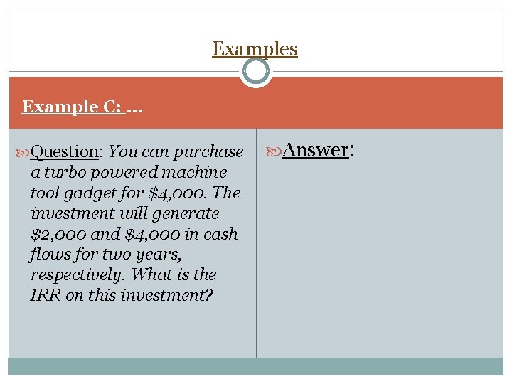 Examples Example C: … Question: You can purchase a turbo powered machine tool gadget Examples Example C: … Question: You can purchase a turbo powered machine tool gadget