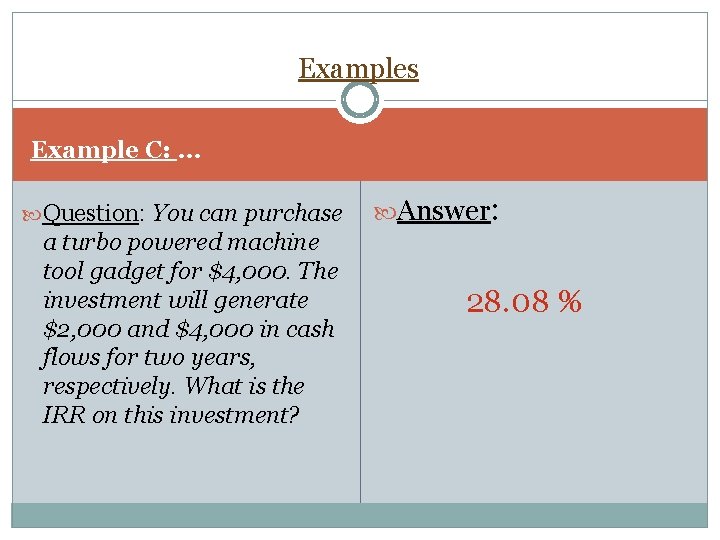 Examples Example C: … Question: You can purchase a turbo powered machine tool gadget Examples Example C: … Question: You can purchase a turbo powered machine tool gadget