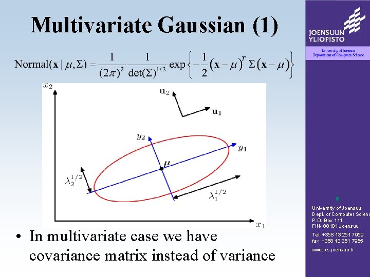 Clustering Methods Part 8 Gaussian Mixture Models Ville