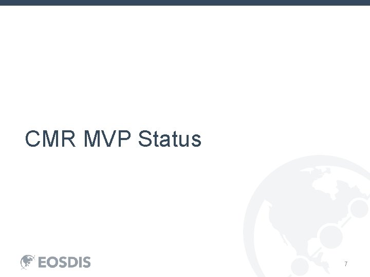 CMR MVP Status 7 