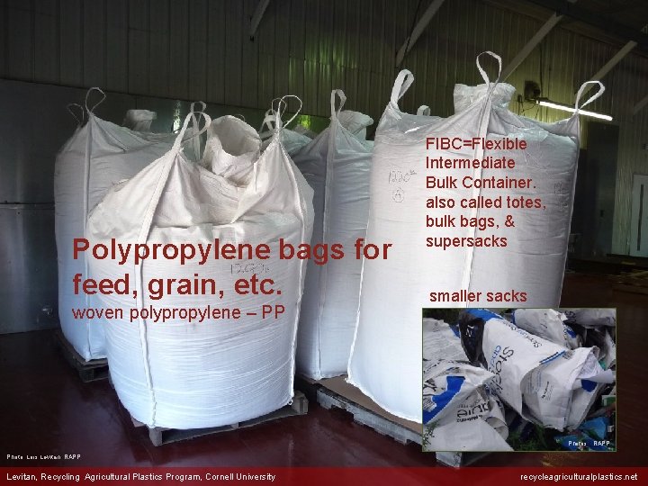 Polypropylene bags for feed, grain, etc. woven polypropylene – PP FIBC=Flexible Intermediate Bulk Container.