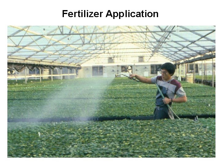 Fertilizer Application 