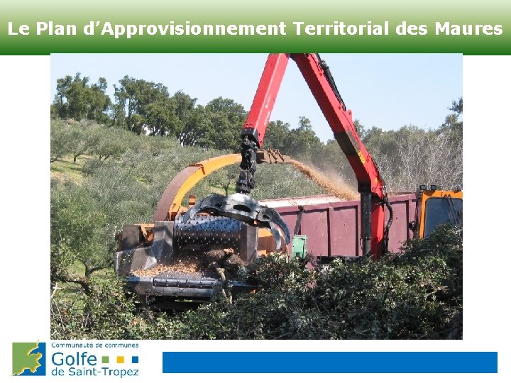 Protection contre l’incendie de forêt du Bassin Le Plan d’Approvisionnement Territorial des Maures versant