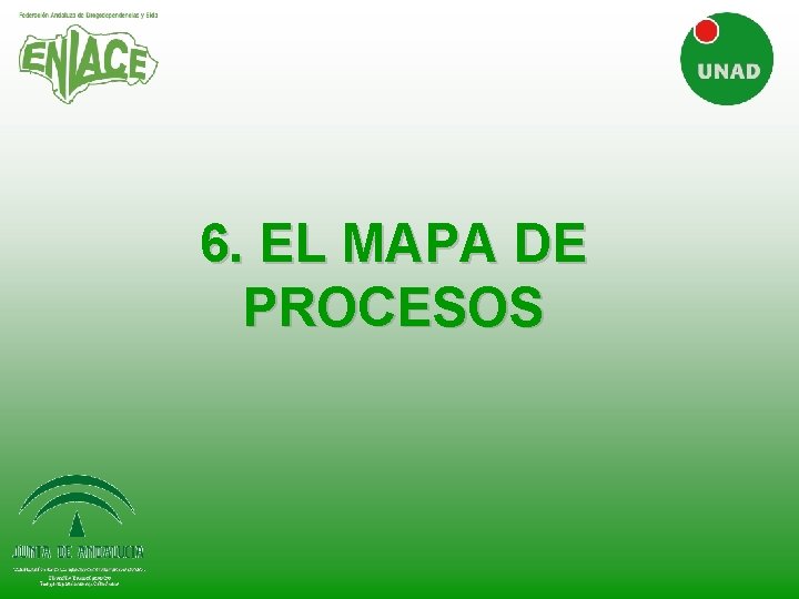 6. EL MAPA DE PROCESOS 