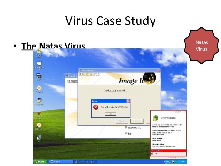 Virus Case Study • The Natas Virus 