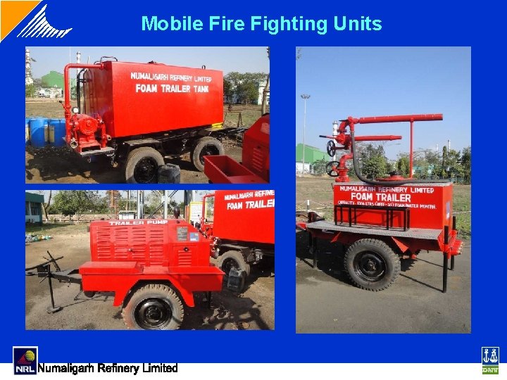 Mobile Fire Fighting Units Mobile Fire Fighting Units