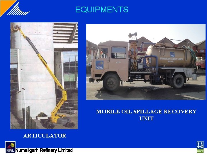 EQUIPMENTS MOBILE OIL SPILLAGE RECOVERY UNIT ARTICULATOR EQUIPMENTS MOBILE OIL SPILLAGE RECOVERY UNIT ARTICULATOR