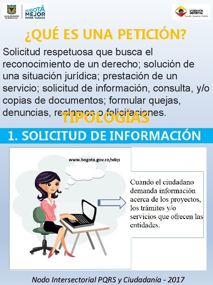 ¿QUÉ ES UNA PETICIÓN? Solicitud respetuosa que busca el reconocimiento de un derecho; solución